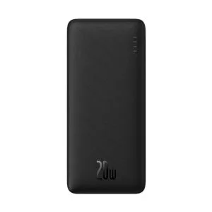 Baseus Airpow PPQD090001 10000mAh Black 20W Power Bank with USB-A to Type-C Cable