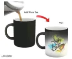 Customized Printed Magic Mug – Black