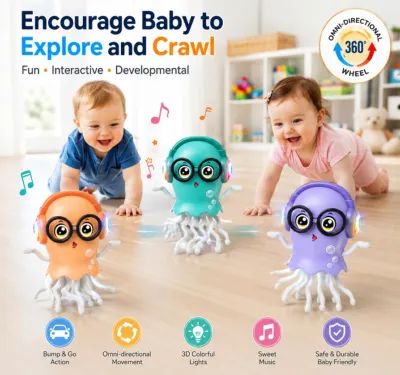 Dancing Jellyfish Toy with Lights & Music