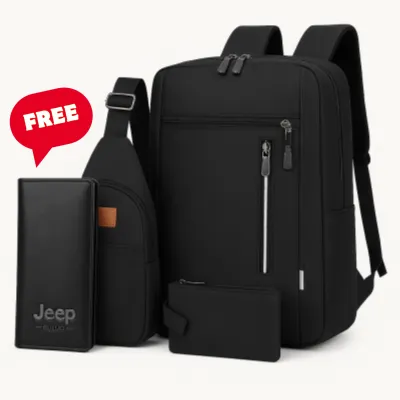 Premium Travel Bag Set 3.1 + FREE Wallet