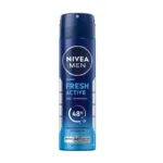 Nivea Men Fresh Active 48h Long Lasting Freshness Deodorent 150ml (Thailand)