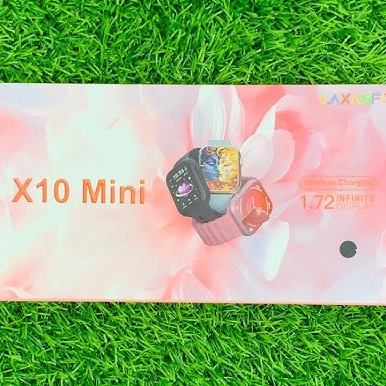 X10 Mini Smart Watch Bluetooth Calling, Two Belt, Heart Rate Monitoring Smartwatch for Ladies and Babies