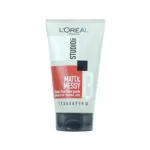 L'Oreal Studio Line 8 Matte & Messy Shine Free Fiber Paste 150ml (Belgium)