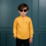 Boys' Premium Striped Cotton Katua