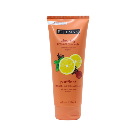 Freeman Sweet Tea + Lemon Brighten Purifiant Clearing Peel-Off Clay Mask 175ml (UAE)