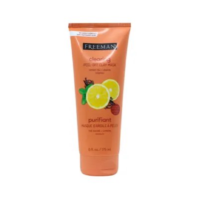 Freeman Sweet Tea + Lemon Brighten Purifiant Clearing Peel-Off Clay Mask 175ml (UAE)