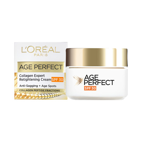 L'Oreal Age Perfect Collagen Expert Retightening Cream SPF30 50ml (Germany)