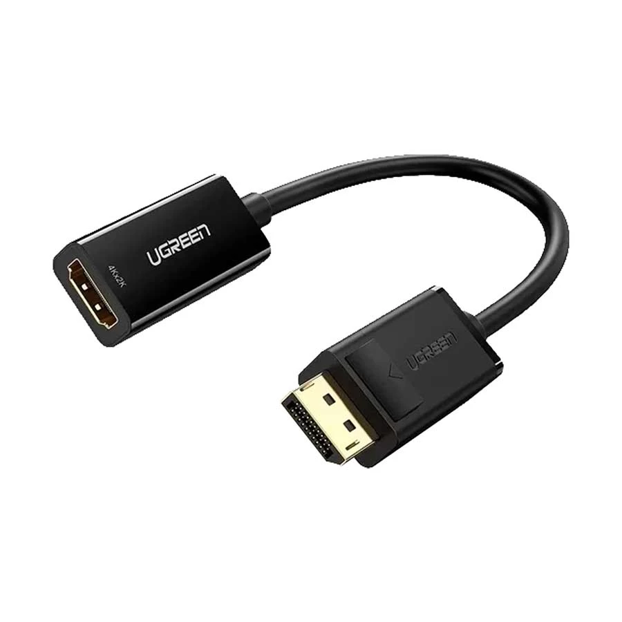 UGREEN MM137 40363 DisplayPort Male to HDMI Female Converter, Black