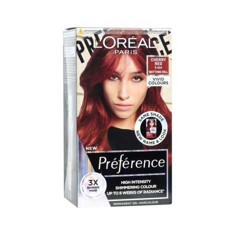 L'Oreal Perference Les Vivids High Intensity Shimmering Colour  - 5.664 Cherry Red (Belgium)