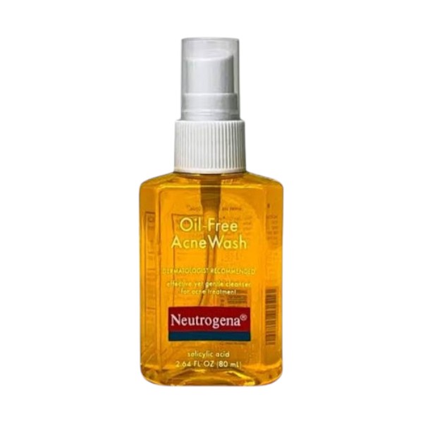 NEUTROGENA Oil Free Acne Face Wash (80ml)