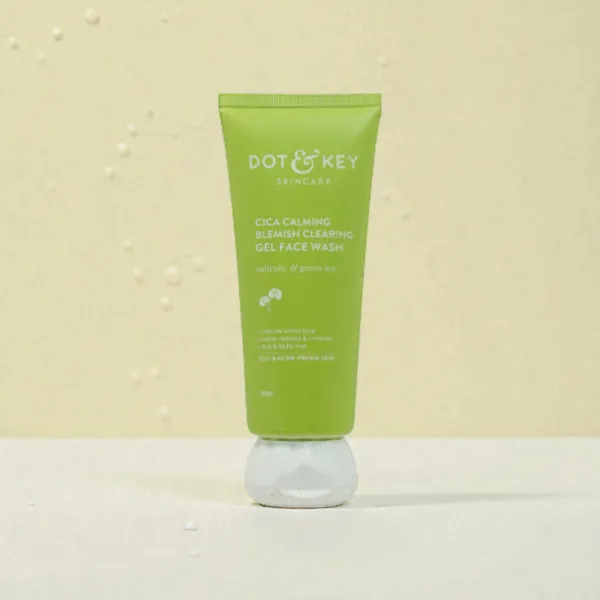 Dot & Key Cica Calming Blemish Clearing Gel Face Wash 100ml (India)