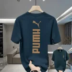 Men's Soft Cotton-Spandex Drop Shoulder Tee, 6 Colours