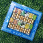 12 pieces halal attar/12 pcs Attar Combo Pack/perfume Ator /Ayna Ator-(3ml each bottle) (MAGNET,KACHA BELI,SHAHI DARBAR,BOKUL FUL,ROJONI GANDHA,GULE LALA