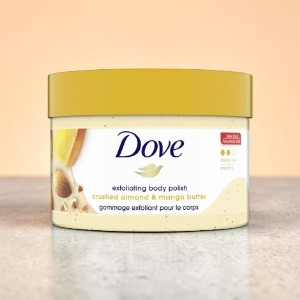 Dove Crushed Almond & Mango Butter Exfoliating Body Polish Scrub 298g (Slovakia)