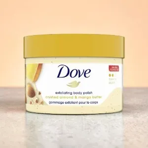 Dove Crushed Almond & Mango Butter Exfoliating Body Polish Scrub 298g (Slovakia)
