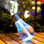 Bulb Humidifier with LED Colour-Changing Night Light
