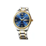 Olevs 5563 Women's Round Watch – Silver & Blue Quartz