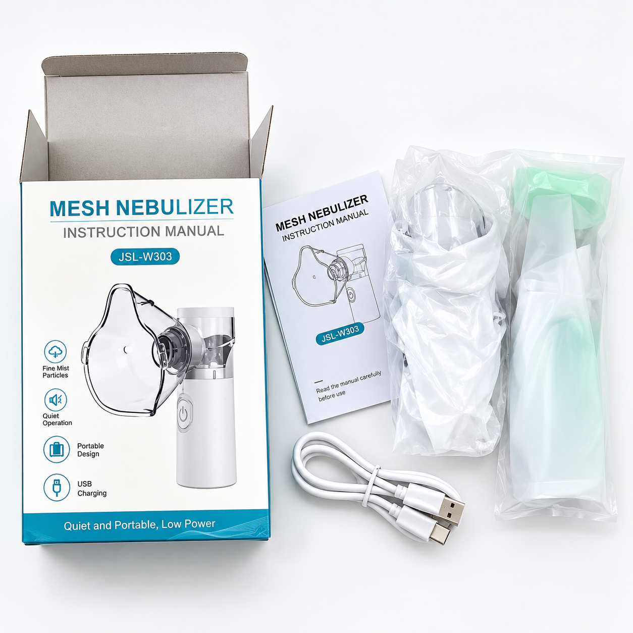 Portable Mesh Nebulizer – JSL-W303