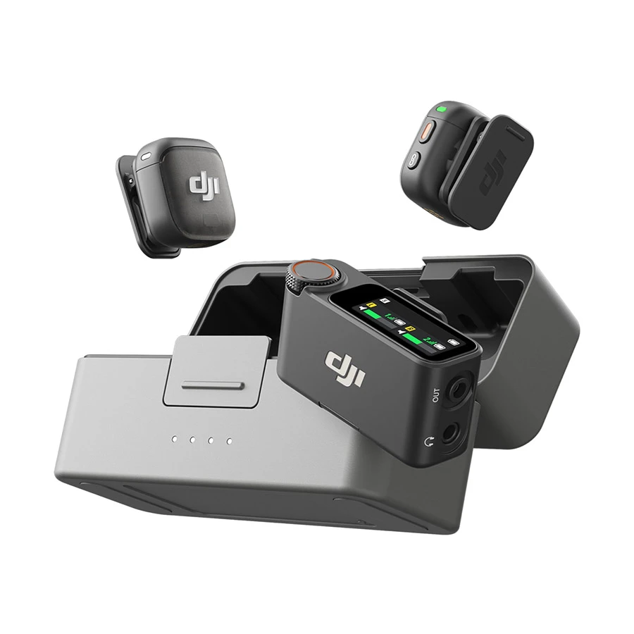 DJI Mic 3 Wireless Microphone (2 TX + 1 RX + Charging Case)