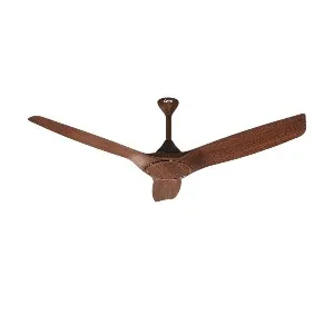 Qulik Aerovane 52" Modern Decorative Silent ABS Blade Remote Ceiling Fan (Dark Wooden) Q-6572-DW