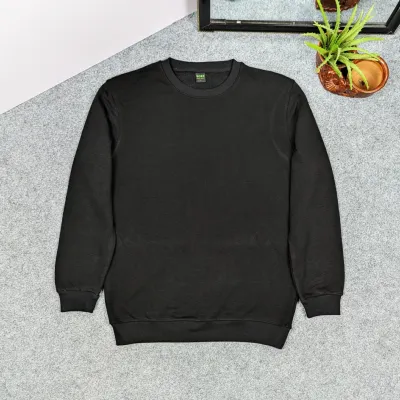 Full Sleeve Sweat Shirt (Black)