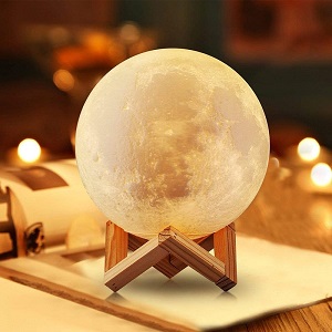 Rechargeable 3D Moon Lamp Large Size (25cm/ 10 inch)