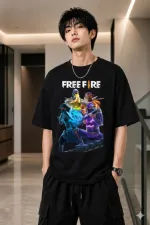 Drop Shoulder T-Shirt for Men and Women, Jersey Cotton, 2 Colours
