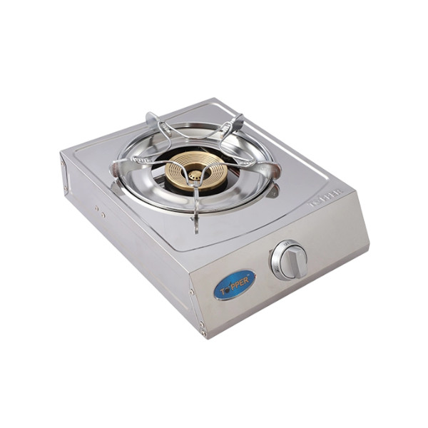 TOPPER Daisy Single Stainless Steel Auto Stove LPG