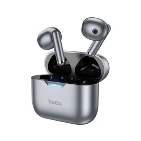 HOCO EW34 True Wireless Bluetooth Earbuds – Gray Color