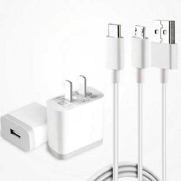 Xiaomi 5V 2A USB Charger with Micro USB Cable – White