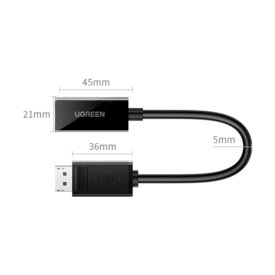 UGREEN MM137 70694 DisplayPort to HDMI Converter Black