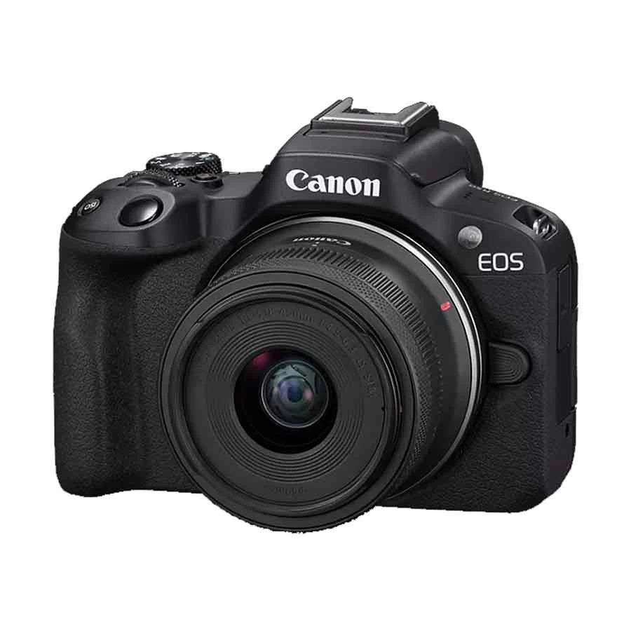 Canon EOS R50 Mirrorless Camera with RF-S 18-45mm IS STM Lens Black