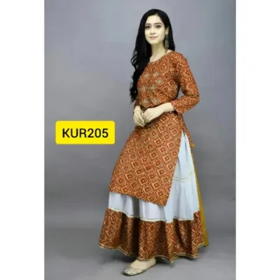 Semi-Readymade Cotton Two Piece, Body Size 44