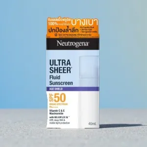 Neutrogena Ultra Sheer Fluid Sunscreen SPF 50 PA++++ 40ml (Korea)