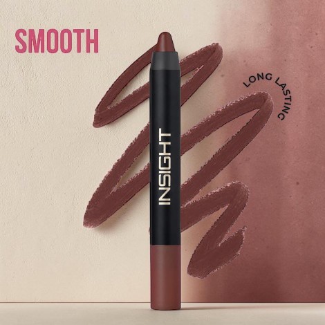 Insight Make Up Essentials Lip Crayon - 09 Smokey Rose (India)