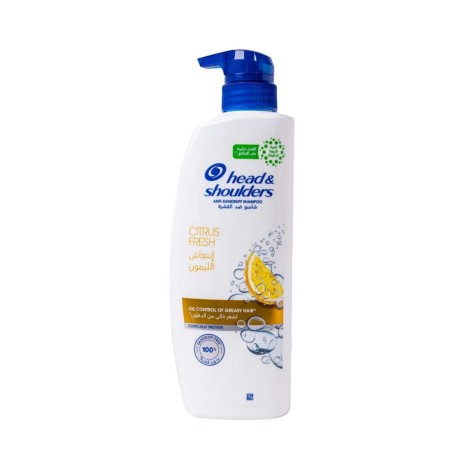 Head & Shoulders Citrus Fresh Anti-Dandruff Shampoo 500ml (Saudi Arabia)