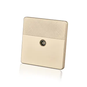 Super Star Gold Ray TV Socket
