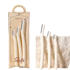 Lmltop Like Smile Eyebrow Razors - 3-Piece Beauty Tool Set
