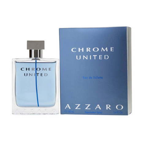 Azzaro Chrome United Eau De Toilette for Men 100ml (France)