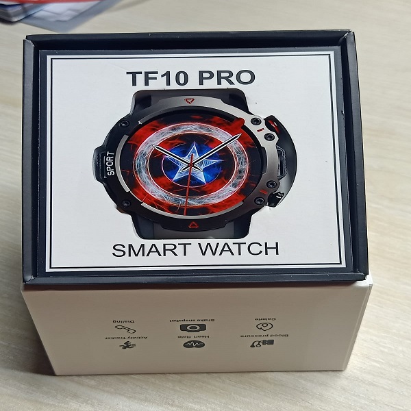 TF10 Pro Smartwatch – Black Color