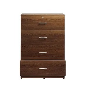 Regal Harper Laminated Board Chest Of Drawer Antique