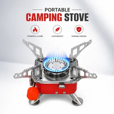 Kovar K-202 Portable Card Type Stove Price in Bangladesh – Lightweight Outdoor Camping Gas Stove with Auto Fire & Compact Design