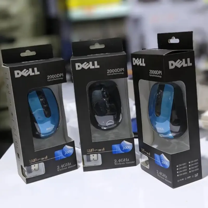 Wireless Mouse 2.4 GHz 2000 DPI USB Receiver High Optical Technology