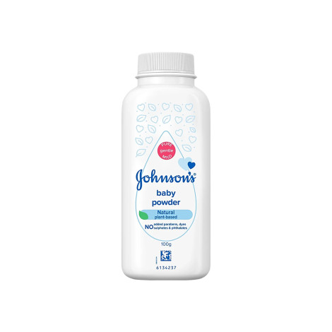 Johnson's Baby Powder Natural Plant Base 100g (India)