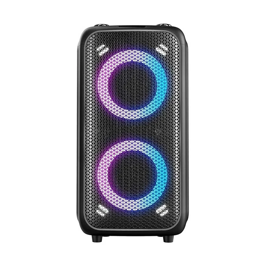 F&D PA200 Black Bluetooth Portable Party Trolley Speaker