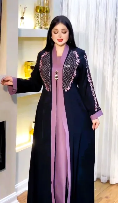 Abaya Adjustable Koti Borka Dress
