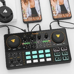 Audio Interface MAONOCASTER Lite AU-AM200 Portable All-In-One Podcast Production Studio