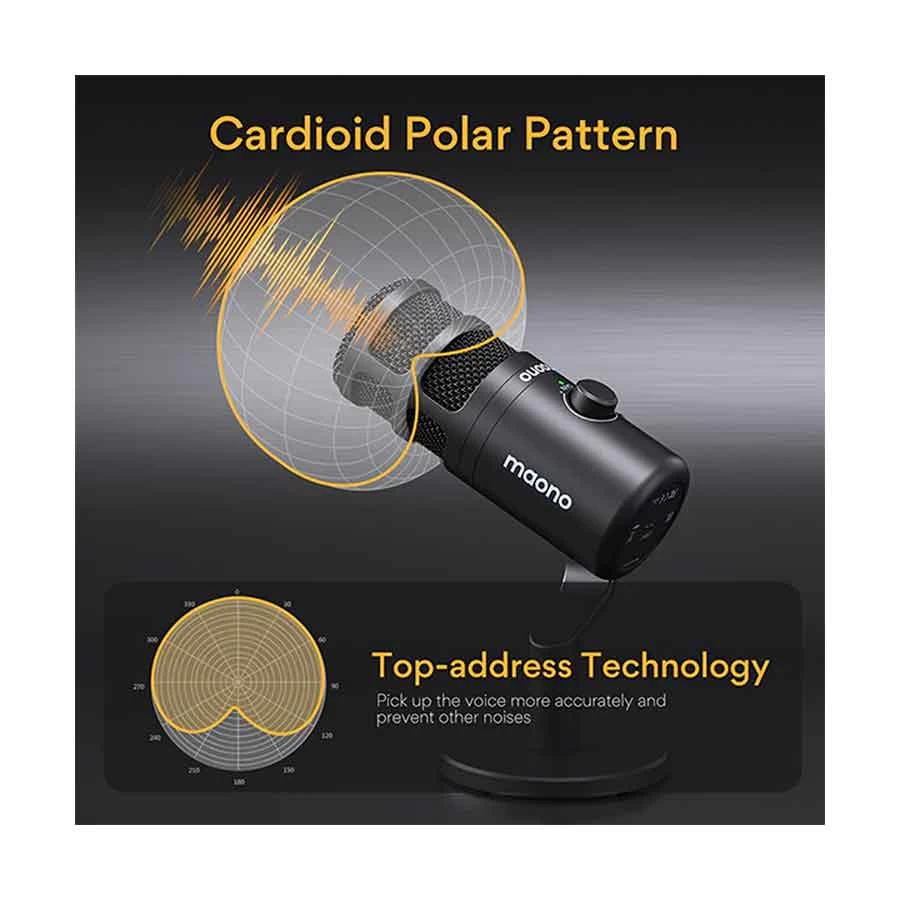 Maono PD100U Dynamic Wired Microphone