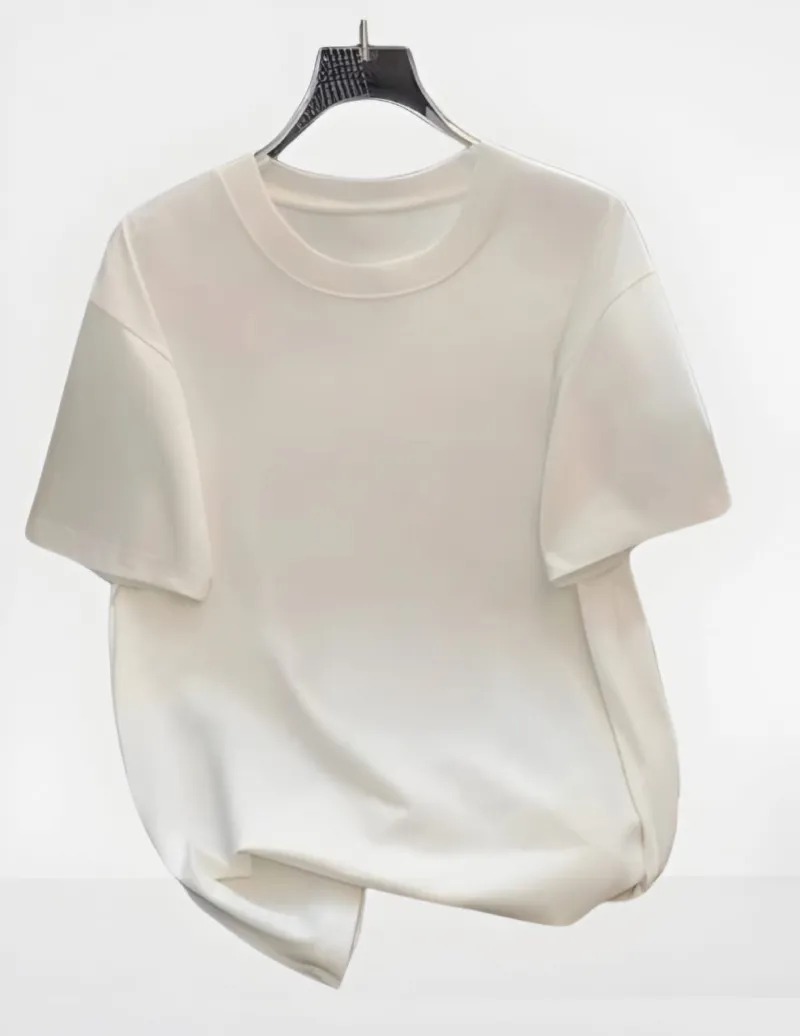 Men's Soft Cotton Drop Shoulder T-Shirt, Solid Colours