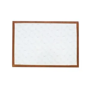 6"x8" Fiber Switch Board White - Blank